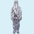 Aluminum foil insulation clothing 1000 degree fire prevention chemical protective suit